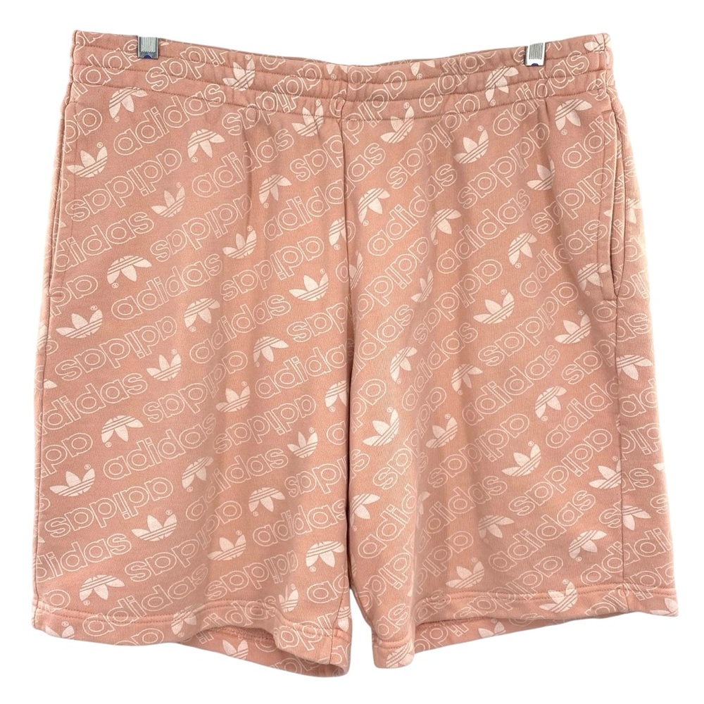 Adidas Originals Mens Cotton Jogger Shorts with All Over Print
